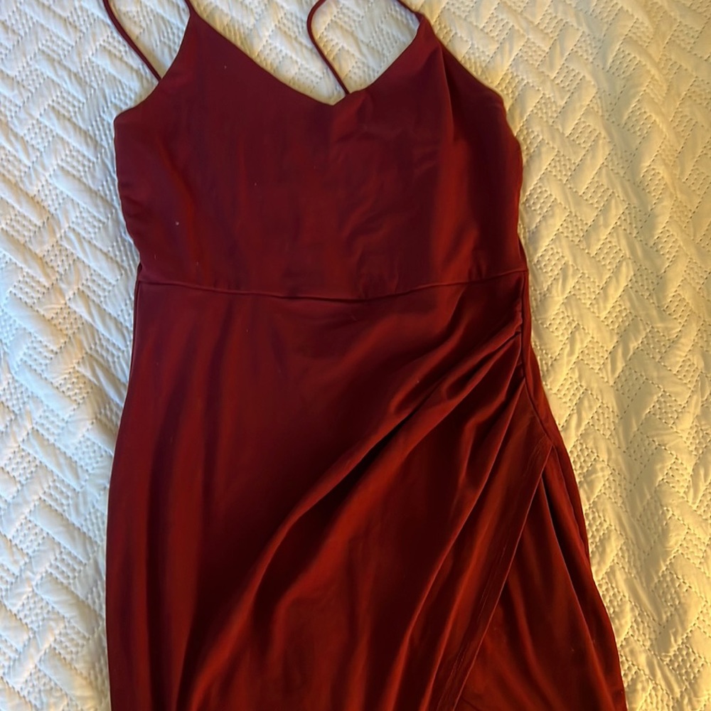Red dress